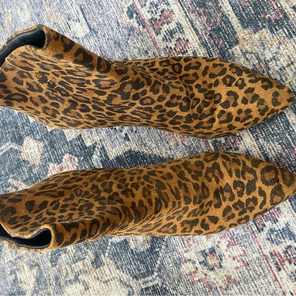 Cordani Leopard Ankle Boots Size 8.5 - Picture 2 of 6